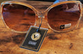 VG Luxury Butterfly Sunglasses - Brown Tone Lens/Leopard Frame