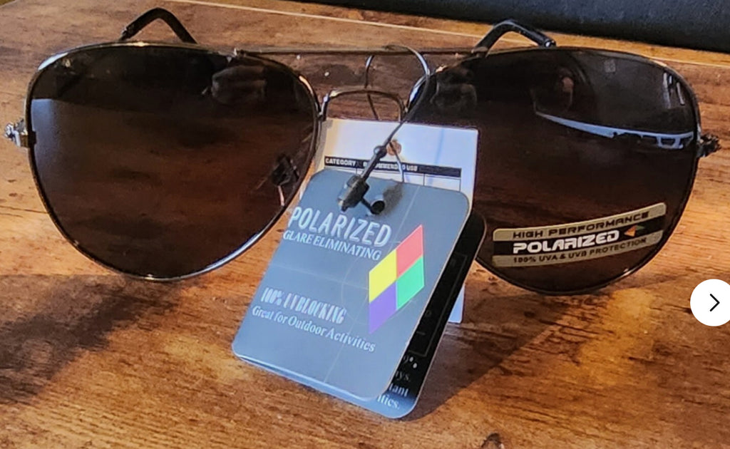 Aviator Style Sunglasses -Black Tone Lens Black Tone Frame Blocks 100% UVA/UVB